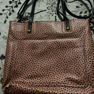 LC Lauren Conrad spotted tote.